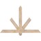 Ekena Millwork Kennewick Smooth Timber Gable Bracket, Douglas Fir, 48"W x 32"H x 3 1/2"D x 3 1/2"F, 16/12 Pitch GBW048X32X0404KEN00SDF - alternate 1